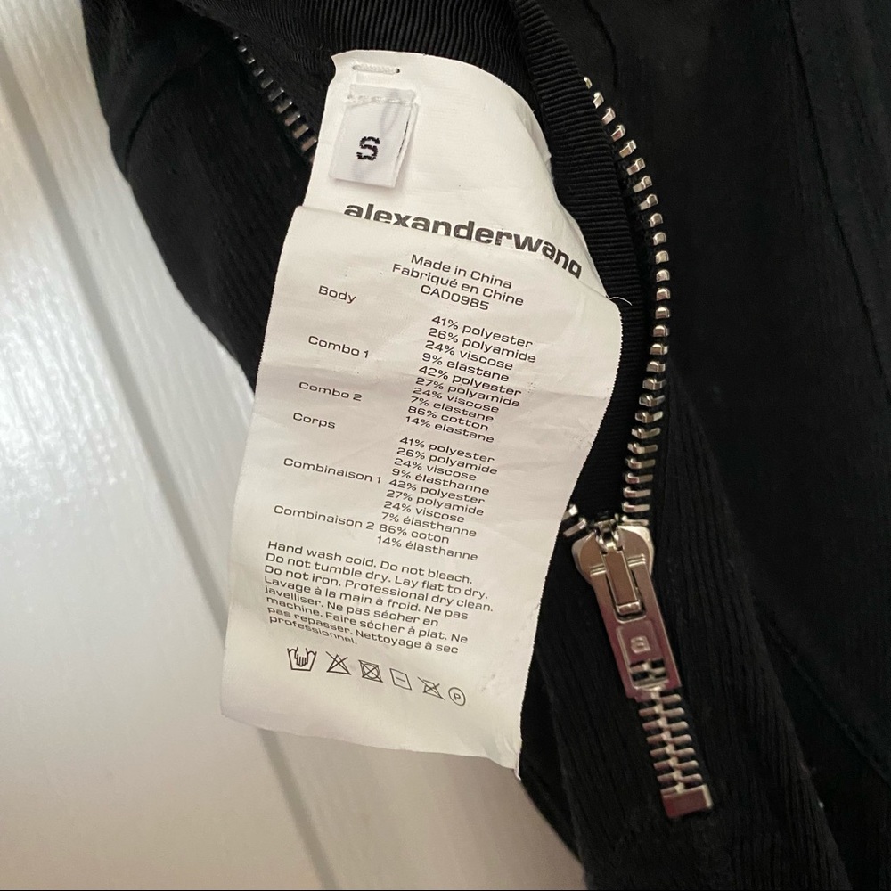 Alexander Wang Black Sculpted Jumpsuit - Picture 8 of 13